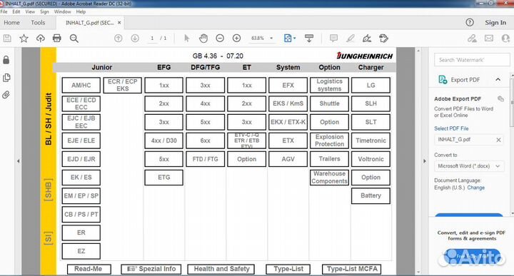 Jungheinrich jeti 4.36