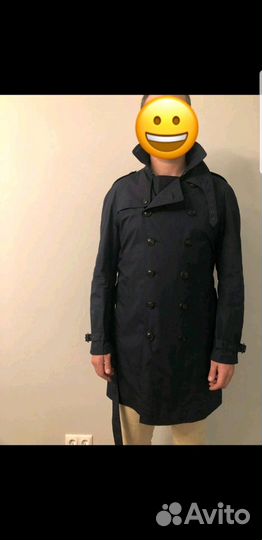 Тренч мужской berberry