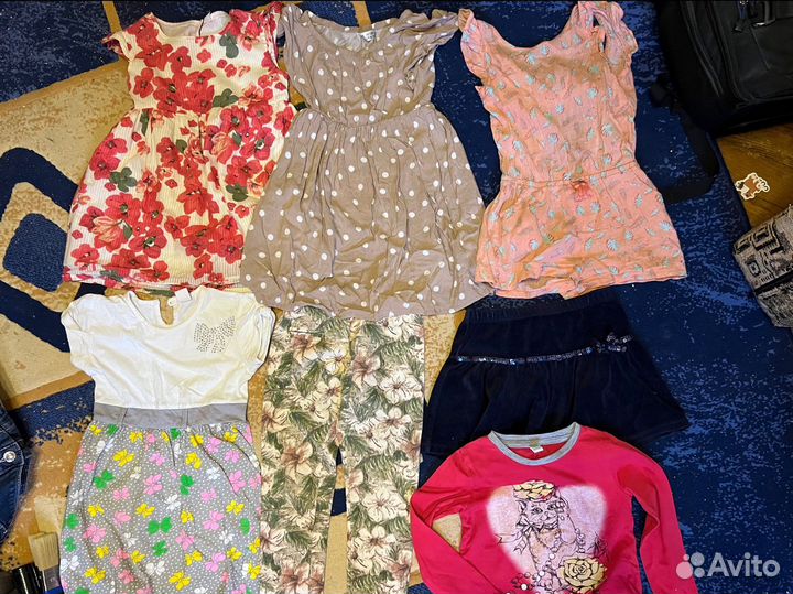 Пакет вещей на девочку 110