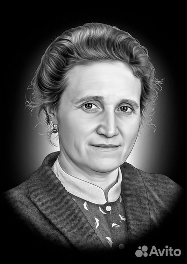 Портрет фото на памятник, ретушь, восстановление