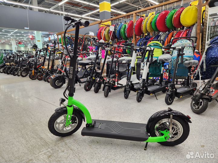 Электросамокат Kugoo ES3 Зеленый гарантия