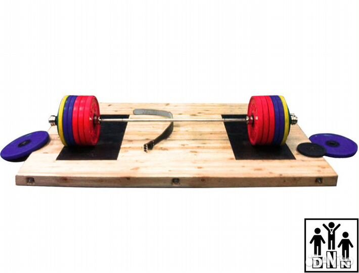 Помост для становой тяги 2.5х1.5х.0.1м DNN