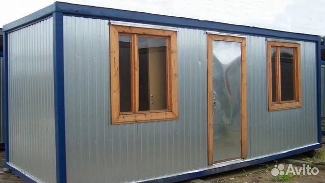 Распашонка прорабская с 2 комнатами (бк17)