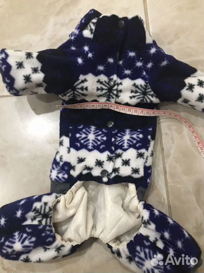 Комбинезон для маленькой собаки девочки