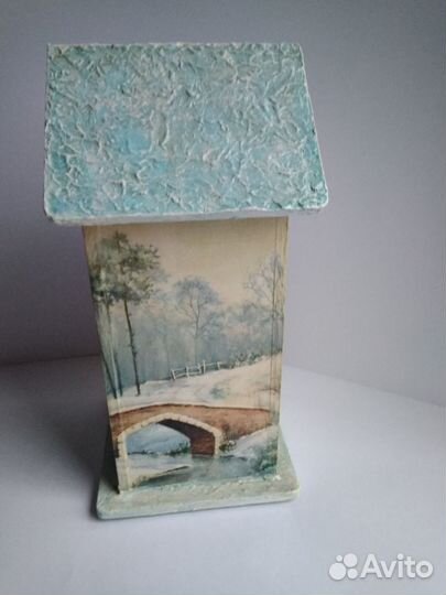 Зимний чайный домик