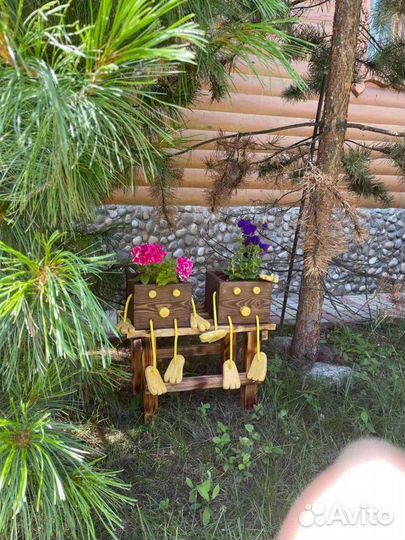 Кашпо клумба