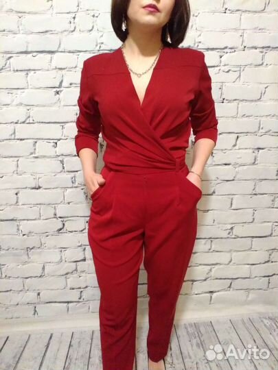 Брючный костюм комбинезон