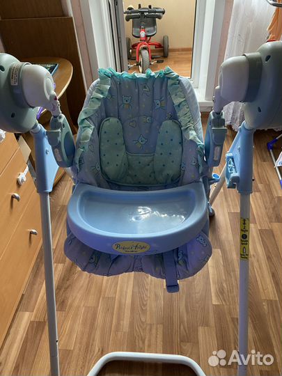 Детская электронная качелька