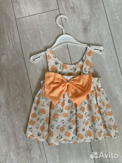 Платье на девочку 74-86