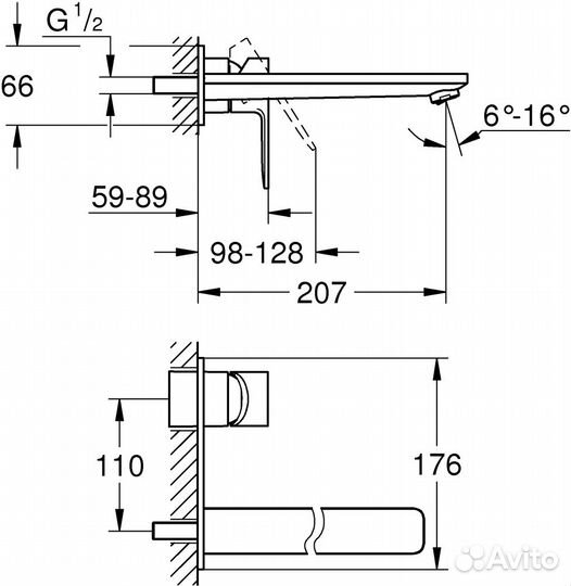 Смеситель Grohe Lineare New 23444001 для раковины