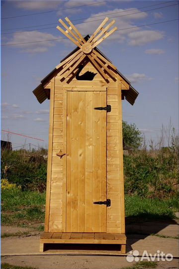 Уличный туалет с установкой PRO877