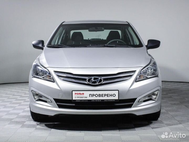 Hyundai Solaris 1.4 AT, 2015, 4 838 км