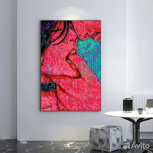 Картина красивая девушка