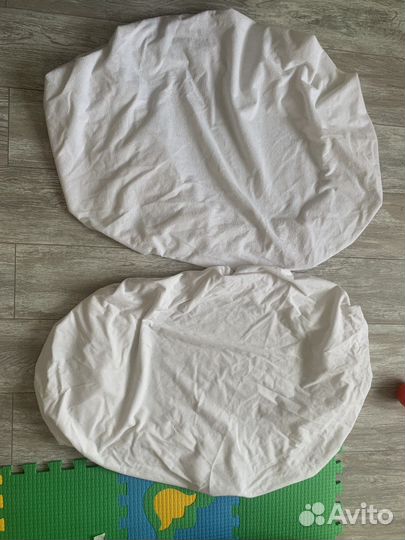 Наматрасники и простыни овал 125*75