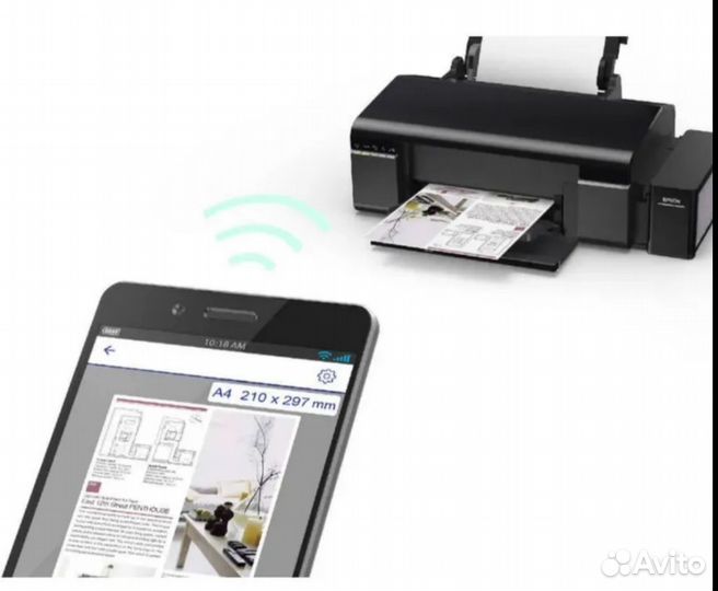 Цветной струйный принтер Epson l805