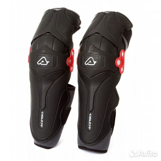 Наколенники Acerbis X-strong knee guard красные