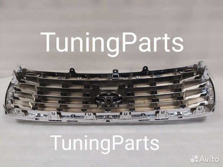 Решетка land cruiser 200 12+ brownstone под камеру