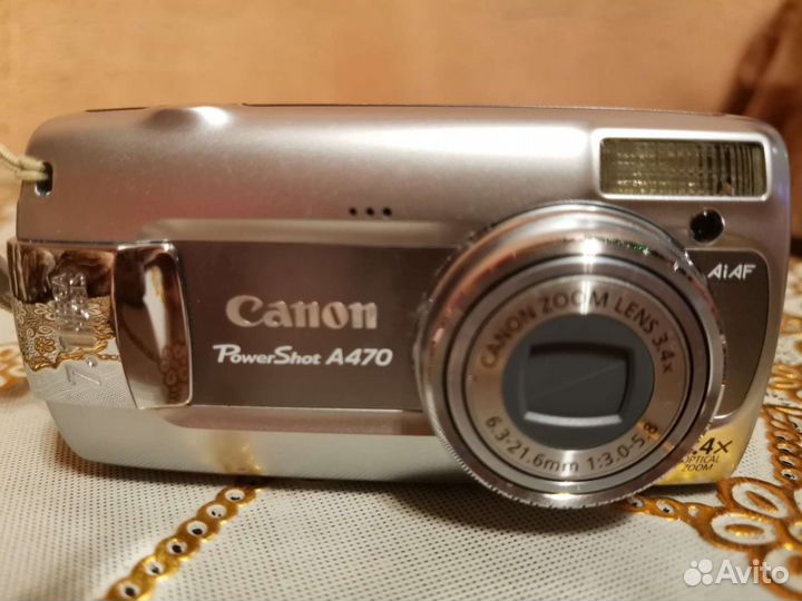 Фотоаппарат Canon PowerShotA470