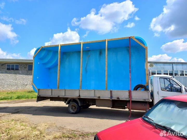 Бассейн 3х7х1,5м с доставкой