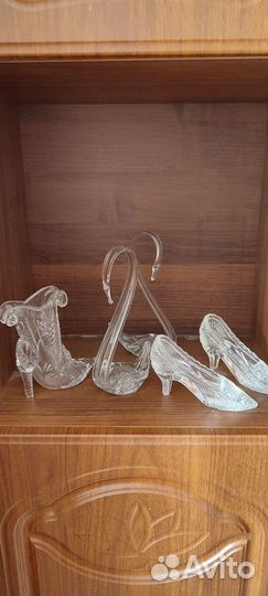 Хрустальные лебеди/ туфельки/ сапажек