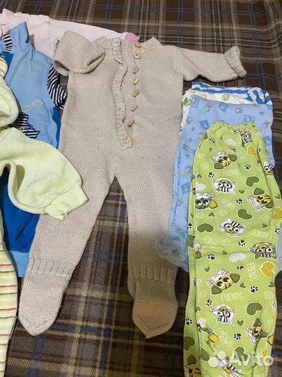 Пакет вещей на новорожденого