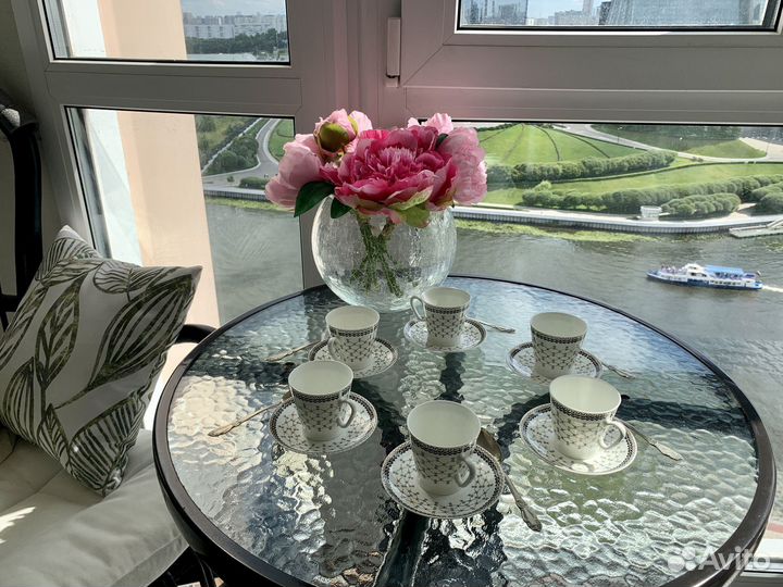 Старинный кофейный сервиз лфз