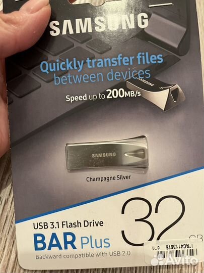 Usb флешка 32 гб samsung новая