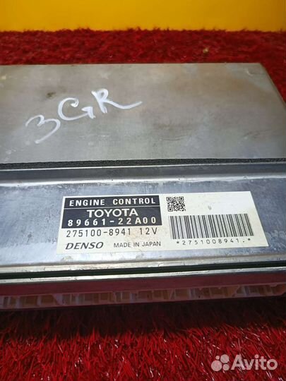 Блок управления двс Lexus 3 GR-FSE