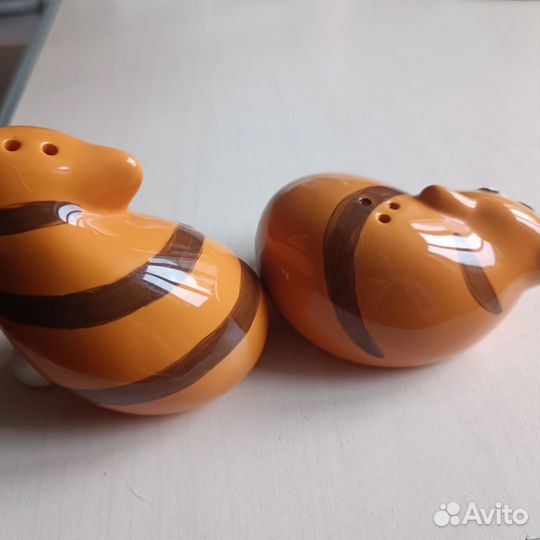 Солонка и перечница Рыжие коты