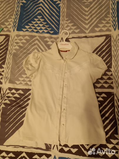 Блузка школьная 152