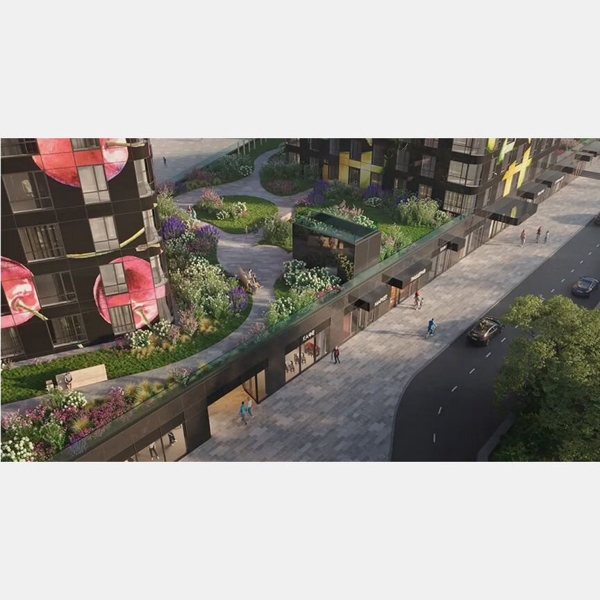 2-к. квартира, 69 м², 14/28 эт.