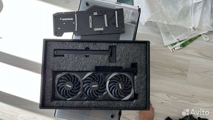 Кулер для видеокарты MSI RTX 3080 ti ventus 3X