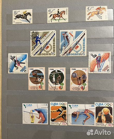 Почтовые марки СССР разные серии