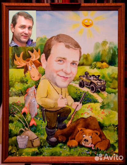 Шаржи портретные