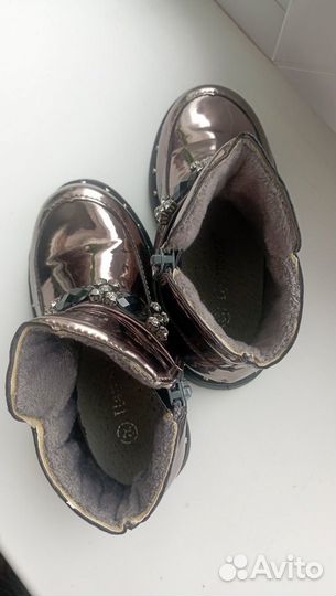 Сапожки демисезонные для девочки