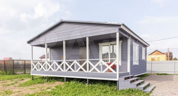 Дом 63 м² на участке 6 сот.