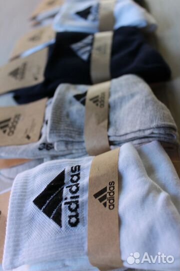 Носки мужские Nike и Adidas хлопок Новые