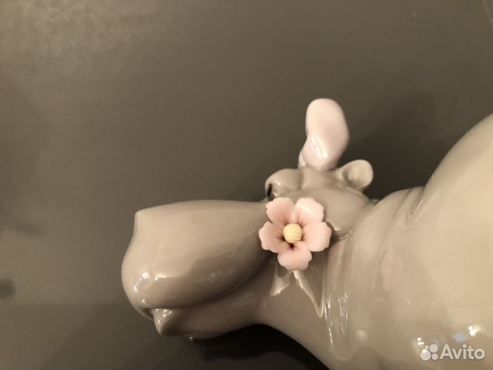 NAO Фарфор статуэтка бегемотики