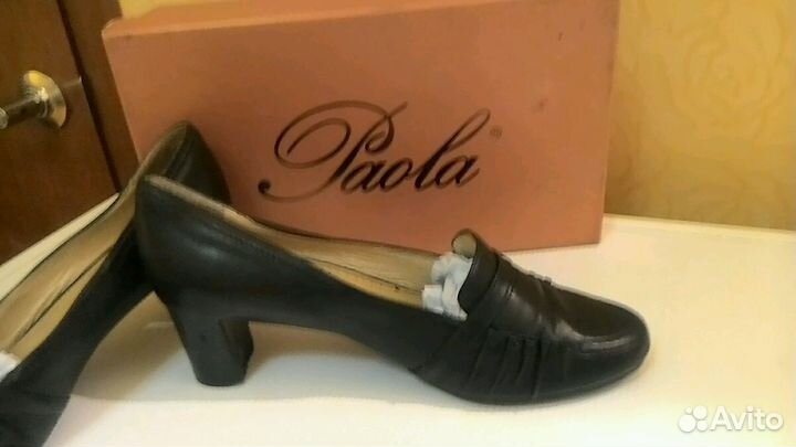 Туфли нат. кожа