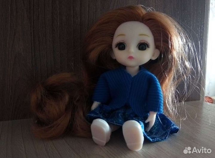 Новая кукла шарнирная 16 см