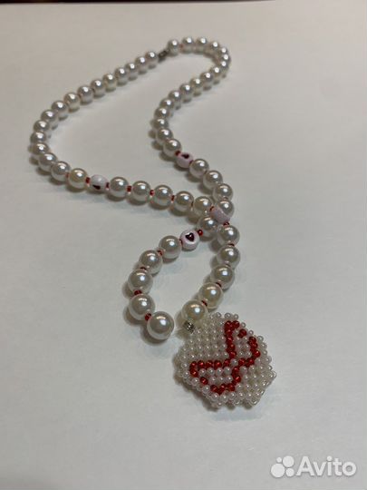 Ожерелье из бисера