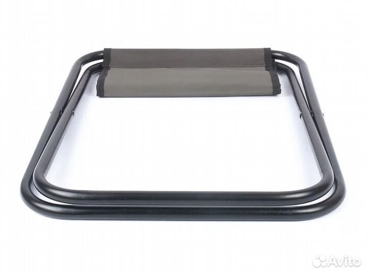 Табурет складной большой стальной 39,5x32x38 хаки