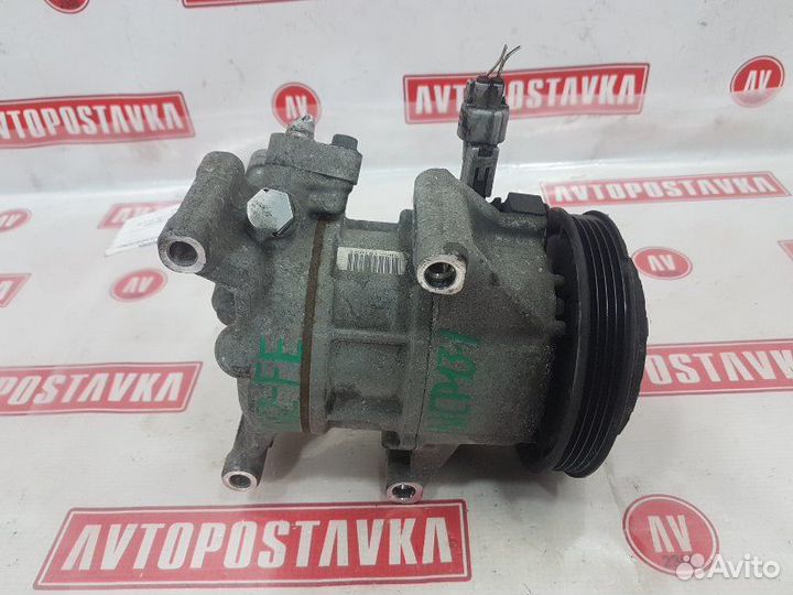 Компрессор кондиционера Toyota Vitz NCP131 1NZ-FE