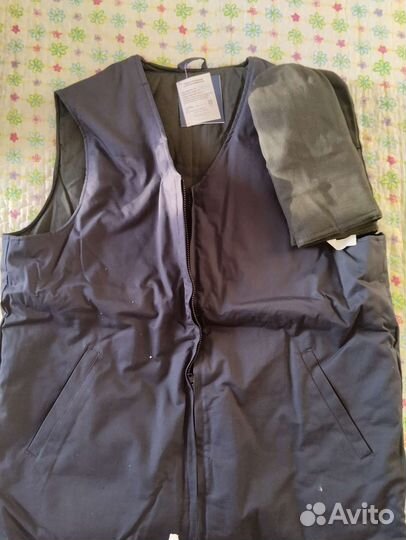 Комбинезон зимний спецодежда 52-54+ жилетка