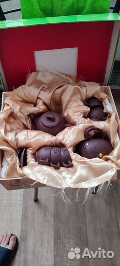 Чайный сервиз из глины