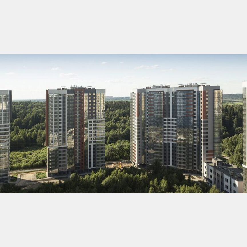 2-к. квартира, 65,1 м², 5/23 эт.