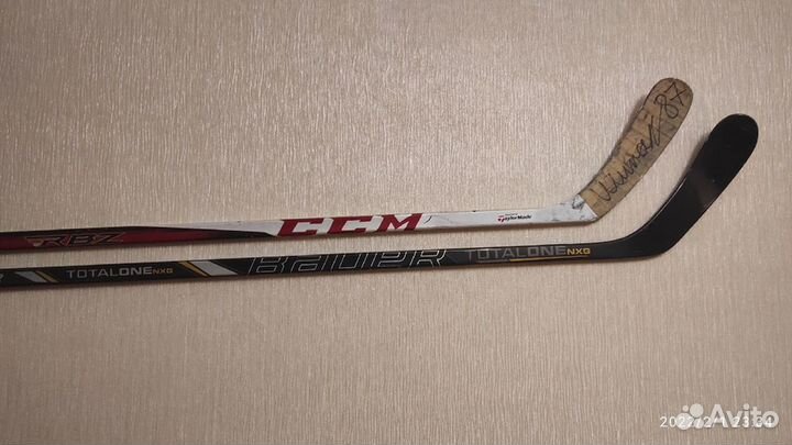 Клюшки Вадима Шипачева и Богдана Киселевича