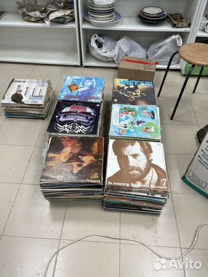 Виниловые пластинки разные опт от 80 штук (сзр)