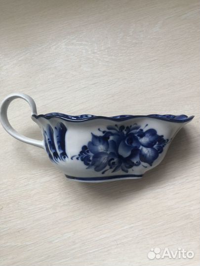 Соусник Гжель авторская работа