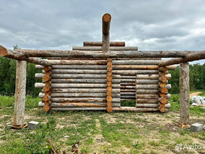 Сруб Бани из Кедра 5,7х6,4